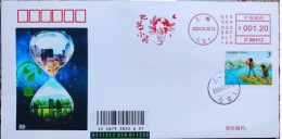 China Cover 2024 World Electricity Day Postage Machine Stamp Commemorative Cover - Enveloppes