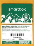 Carte Cadeau SMARTBOX - 2 Entrées Parc Aqualibi Et Walibi - N°1463154-2 - Cartes Cadeaux