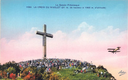 FRANCE - Aix Les Bains - Vue Sur La Croix Du Nivolet - La Savoie Pittoresque - Colorisé - Animé - Carte Postale Ancienne - Aix Les Bains
