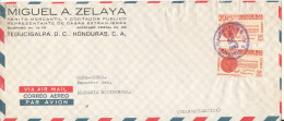 Honduras Air Mail Cover Sent To Germany 13-12-1962 - Honduras