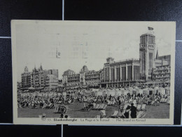 Blankenberghe La Plage Et Le Kursaal - Blankenberge