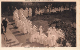 FRANCE - Beaune - Procession De La Fête-Dieu Au Jardin - Animé - Carte Postale Ancienne - Beaune