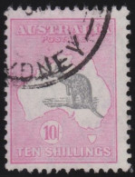 Australia    .   SG    .    136  (2 Scans)   .    1931/36          .   O      .     Cancelled - Used Stamps