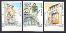 België 2604/06 ON - Art Nouveau - Cauchie - Smet-Verhas - Jaspar - 1981-2000