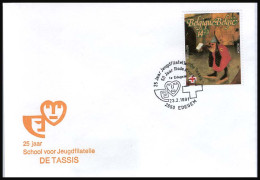 België 2398 - Rode Kruis - 25 Jaar Jeugdfilatelie "De Tassis" 23.2.1991 - Commemorative Documents