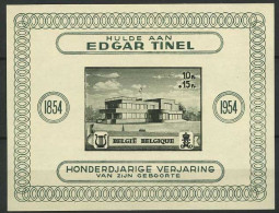 België PR122 * - Eeuwfeest Edgar Tinel - Muziekkapel - BL14 Met Opdruk - Posta Privata & Locale [PR & LO]