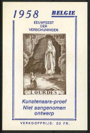 België E75 - Eeuwfeest Der Verschijningen In Lourdes - Bruin - NL - Erinofilia [E]