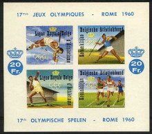 België E78 ON - Olympische Spelen Rome 1960 - Ongetand - Non Dentelé - Erinofilia [E]