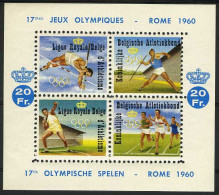 België E79 ** - Olympische Spelen Rome 1960 - Lijntanding - Perforation Linéaire - Erinofilia [E]