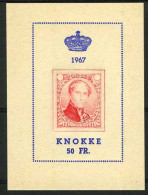 België E102 - Postzegeltentoonstelling Knokke 1967 - Erinnophilie [E]