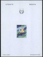België NA4 - Phileuro 98 - Internationaal Postzegelsalon - 75 Jaar Beroepskamer - B.B.K.P.H. - C.P.B.N.T.P. - 1998 - Abgelehnte Entwürfe [NA]