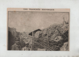 Une Tranchée Historique 11 Mars 1915 Aisne Maunoury De Villaret - 1914-18