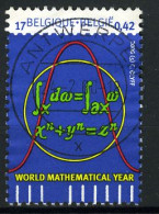 België 2890 - World Mathematical Year 2000 - Gestempeld - Oblitéré - Used - Used Stamps