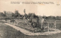 MILITARIA - Tombes De Soldats - Le Champ De Bataille De Maurupt Le Montois - Carte Postale Ancienne - Cimiteri Militari