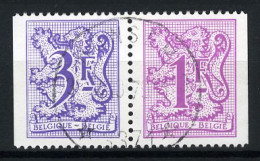 België 1897b - Heraldieke Leeuw - Uit Postzegelboekje - Du Carnet - Gestempeld - Oblitéré -used - Oblitérés