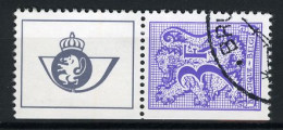 België 1899b - Heraldieke Leeuw - Uit Postzegelboekje - Du Carnet - Gestempeld - Oblitéré -used - Used Stamps