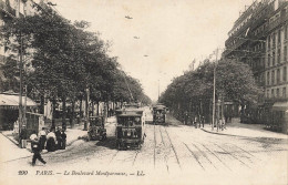 Paris */ 9ème * Le Boulevard Montparnasse * Tram Tramway - District 09
