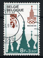 België 1914 - Sport - Olympische Spelen 1980 Moskou - Lake Placid - Gestempeld - Oblitéré -used - Oblitérés