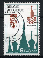 België 1914 - Sport - Olympische Spelen 1980 Moskou - Lake Placid - Gestempeld - Oblitéré -used - Gebruikt