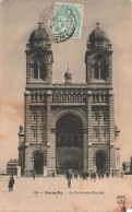 FRANCE - Marseille - Vue Générale De La Façade Cathédrale - Animé - Carte Postale Ancienne - Unclassified