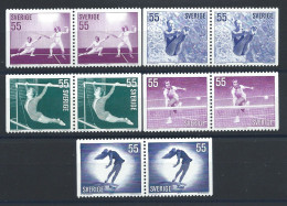 Suède N°716a/20a** (MNH) 1972 - Sports Féminins - Ongebruikt