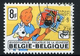 België 1944 - Jeugdfilatelie - Kuifje En Bobby - Tintin Et Milou - Strips - BD - Comics - Gestempeld - Oblitéré -used - Gebraucht