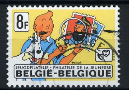 België 1944 - Jeugdfilatelie - Kuifje En Bobby - Tintin Et Milou - Strips - BD - Comics - Gestempeld - Oblitéré -used - Gebraucht