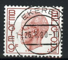 België 1962 - Koning Boudewijn - Type Elström - Gestempeld - Oblitéré -used - Usados