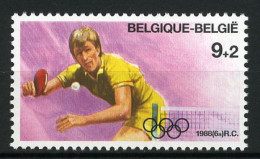 België 2285 - Sport - Olympische Zomerspelen - Seoul 1988 - Tafeltennis - Tennis De Table - MNH - Estate 1988: Seul