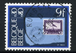 België 1970 - Dag Van De Postzegel - Zegel Op Zegel - Timbre Sur Timbre - Gestempeld - Oblitéré -used - Gebraucht