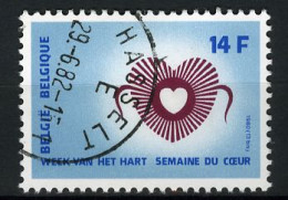 België 1992 - Week Van Het Hart - Gestempeld - Oblitéré -used - Oblitérés