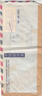 Etats Unis - Lettre De 1967 - Oblit New York - Lettre Abimé Dans La Poste - - Covers & Documents