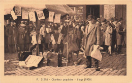 BELGIQUE - Liège - Chanteur Populaire - 1930 - Musée De La Vie Wallonne - Animé - Carte Postale - Liege