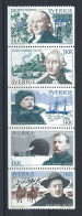 Suède N°789/93** (MNH) 1973 - Explorateurs Sujets Divers - Unused Stamps