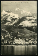 Montreux Palace - Caux Et Les Rochersde Naye - Viaggiata 1911 - Rif. Af249N - Roche