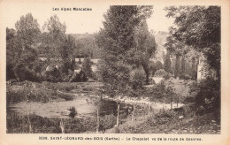 FRANCE - Saint Léonard Des Bois - Le Chapelet Vu De La Route Ce Gesvres - Carte Postale Ancienne - Saint Leonard Des Bois