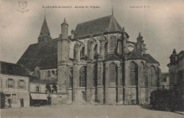 FRANCE - Saint Julien Du Sault - Abside De L'église - Collection P.R.S - Carte Postale Ancienne - Saint Julien Du Sault