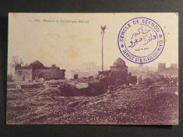 DM 9 MAROC TROUPES OCC. FRANCE BELLE CARTE  RR SERVICE RENSEIGNEMENT ENV. 1913 CERCLE SEFROU  +AFF. INTERESSANT+++ - Cartas & Documentos