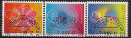 2009 Schweiz   Mi. 2114-6 FD-used    Grußmarken: Glückwünsche - Used Stamps