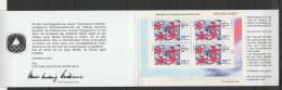 Germany 1998 Olympic Games Nagano Stamp Booklet With 4 Stamps + Vignette MNH - Inverno1998: Nagano