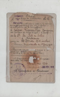 Ordre Pour Mobilisation Soldat  Levisalles Fils De Salles Bordeaux 1916 - 1914-18