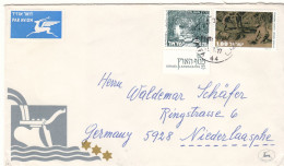Israël - Lettre De 1977 - Oblit Haifa - - Cartas & Documentos
