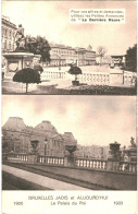 CPA Carte Postale Belgique Bruxelles Jadis Et Aujourd'hui  Palais Du Roi  1933  VM79302 - Lanen, Boulevards