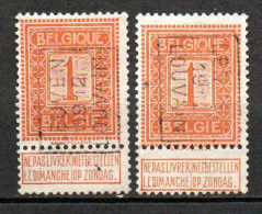 2010 Voorafstempeling Op Nr 108 - LEUVEN 1912 LOUVAIN - Positie A & B - Rolstempels 1910-19