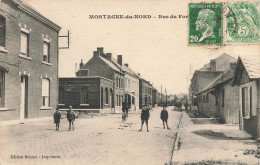 Mortagne Du Nord * La Rue Du Fort * Villageois - Autres & Non Classés