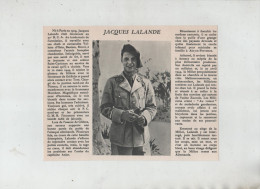 Jacques Lalande Saint Cyr Plateau Des Glières  Milice 1944 Usine Zuccolo - 1939-45