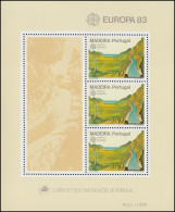 Portugal-Madeira Block 4 Europaunion CEPT Bewässerungskanäle / Levadas, **/MNH - Madère
