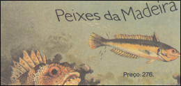 Portugal-Madeira Markenheftchen 9 Fische 1989, ** / MNH - Madeira