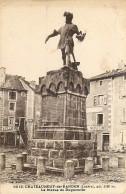 48 , CHATEAUNEUF DE RANDON , Statue De Duguesclin , * 447 65 - Chateauneuf De Randon