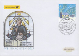 3183 Weihnachten - Weihnachtslied Stille Nacht, Schmuck-FDC Deutschland Exklusiv - Storia Postale